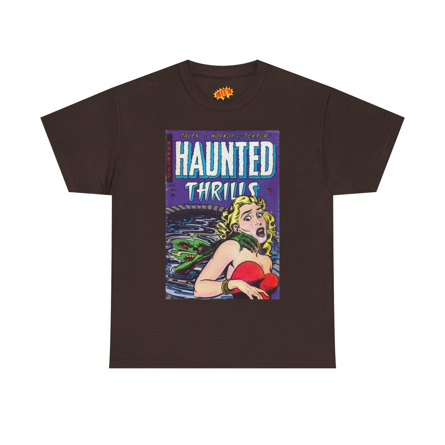 Haunted Thrills March - April Comic Tee Shirt *Multiple Colors*