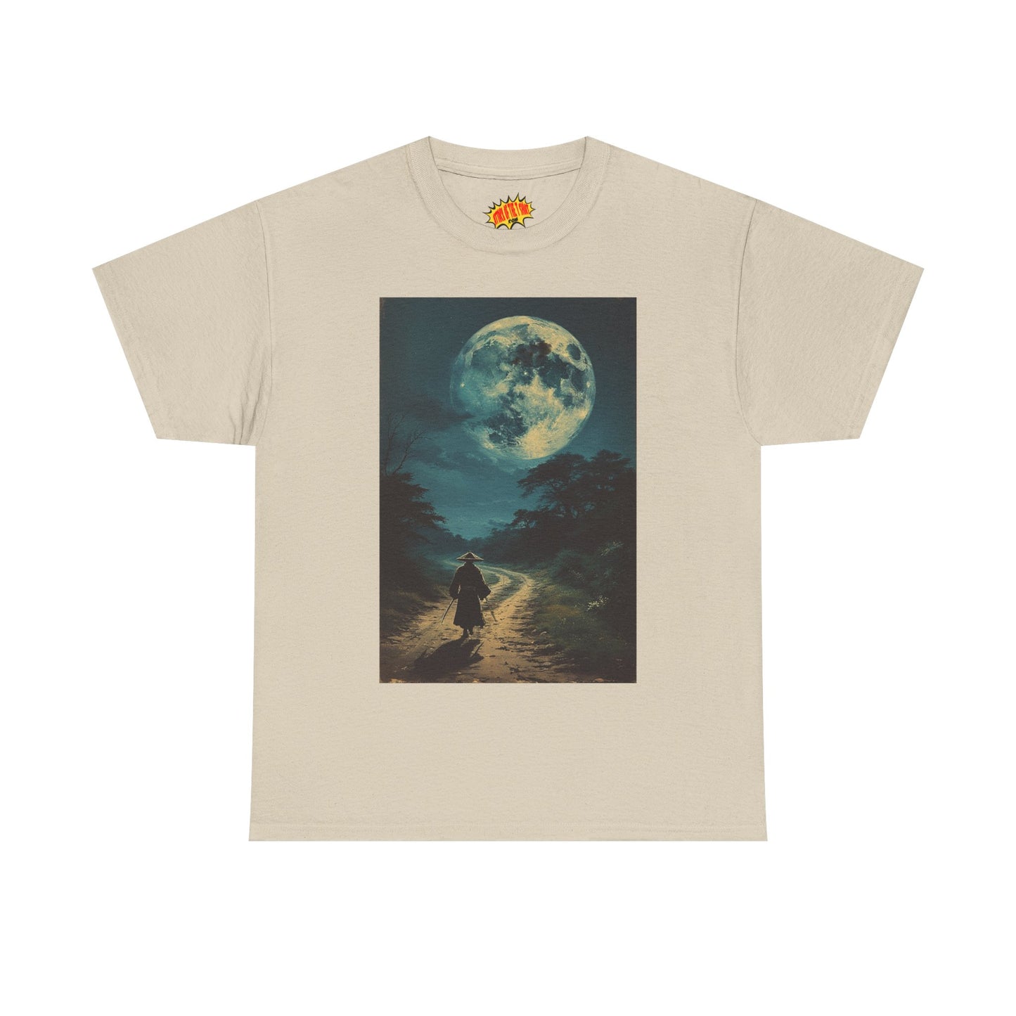 Walking Samurai w/Full Moon T-Shirt *Multiple Colors*