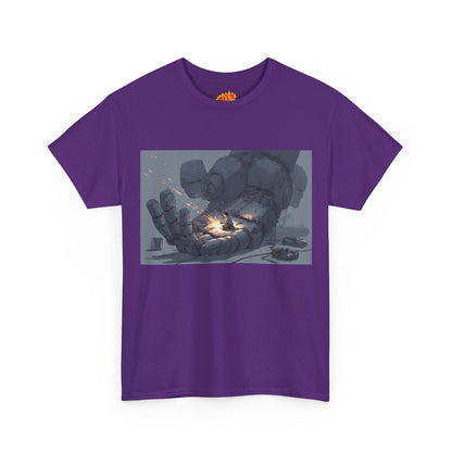 Anime Robot Mech Hand Welder Scene T-Shirt