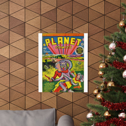 Planet Comics #2 Matte Vertical Posters
