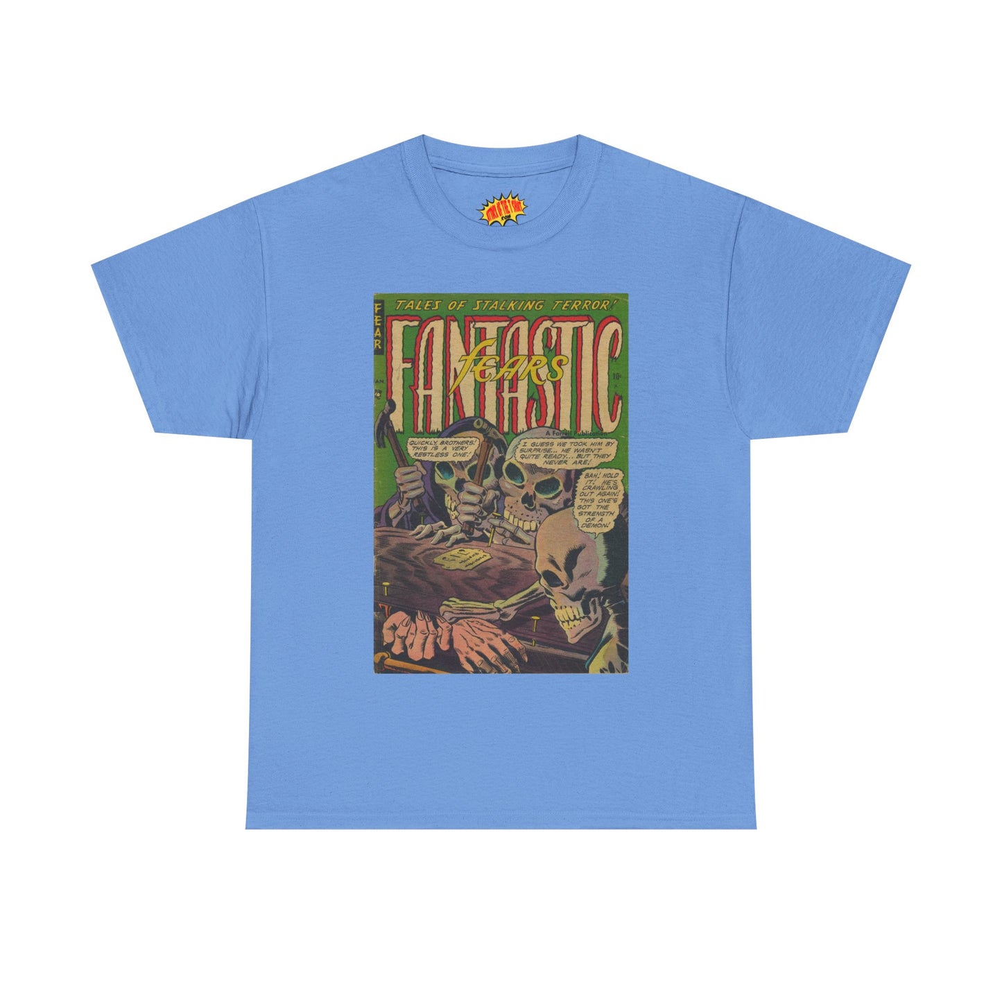Fantastic Fears January Comic Tee Shirt *Multiple Colors*