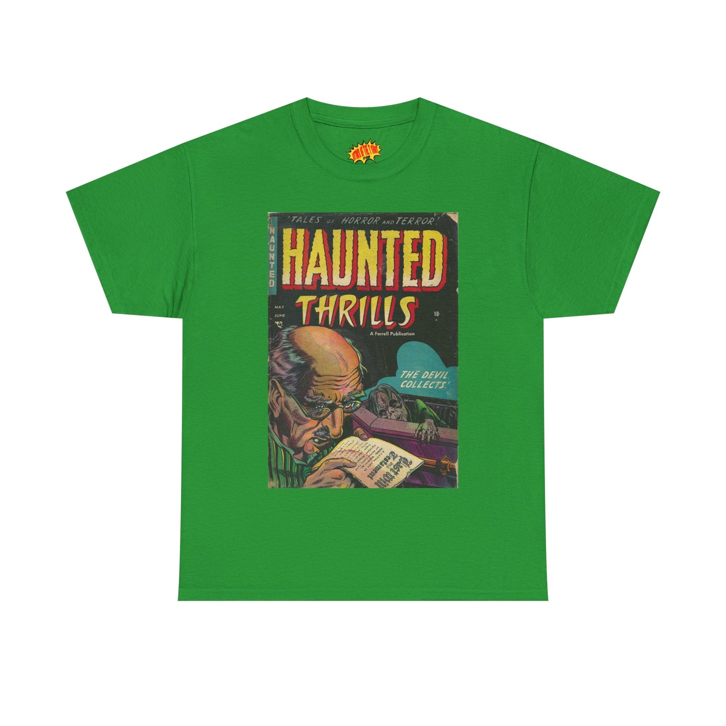 Haunted Thrills May - June Comic Tee Shirt *Multiple Colors*