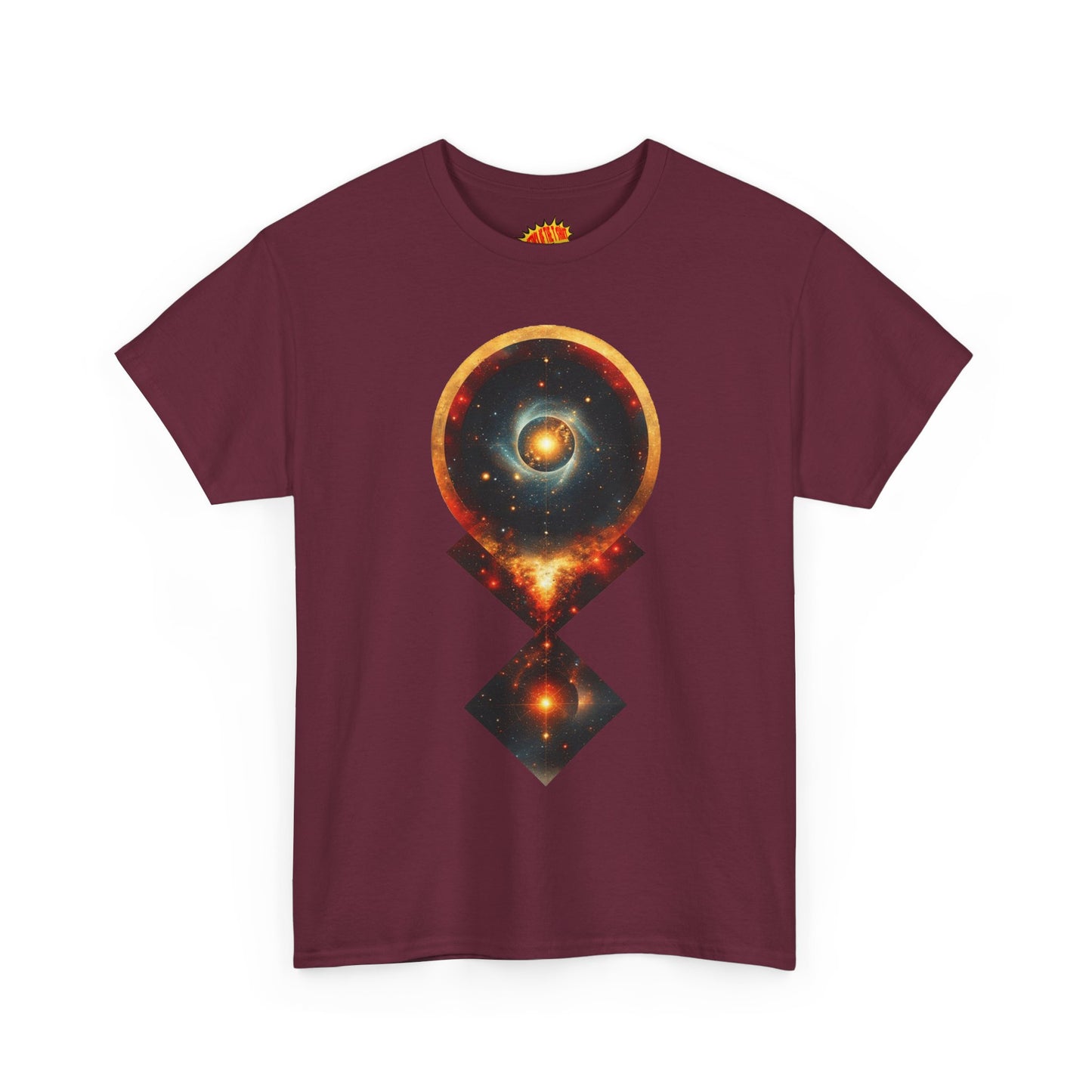 Geometric Space Nebula Graphic Art Tee Shirt *Multiple Colors*