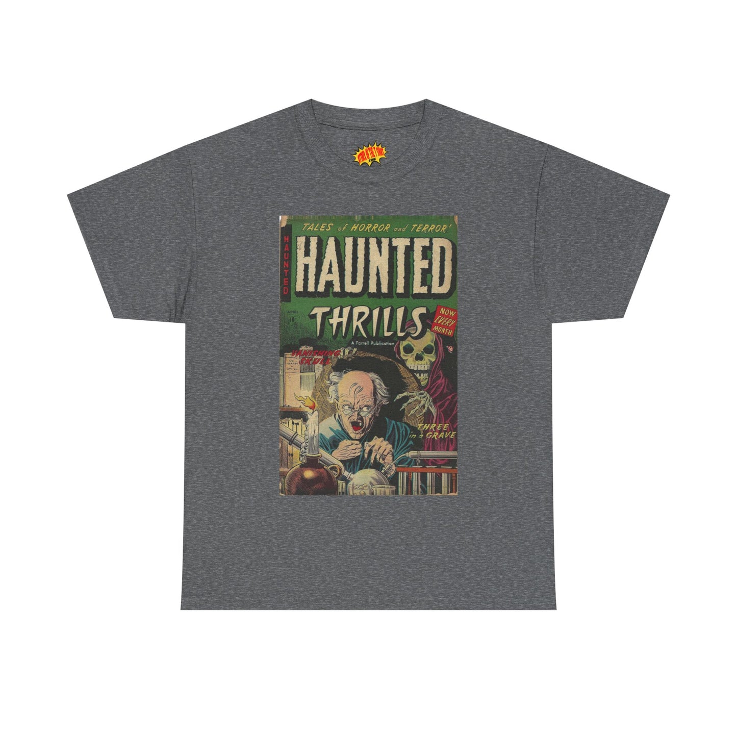 Haunted Thrills April Comic Tee Shirt *Multiple Colors*