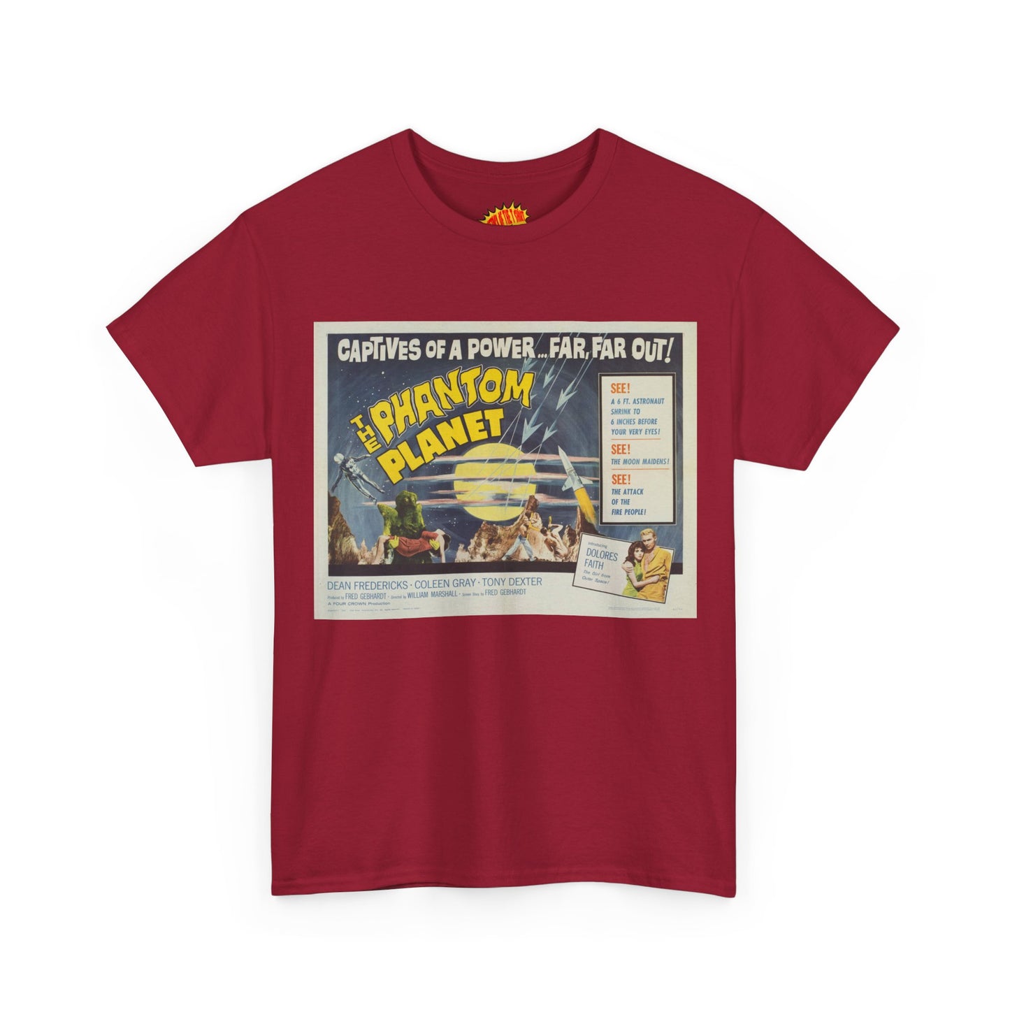 The Phantom Planet Movie Poster T-Shirt *Multiple Colors*