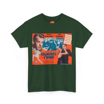 Diamonds and Crime Movie Poster T-Shirt