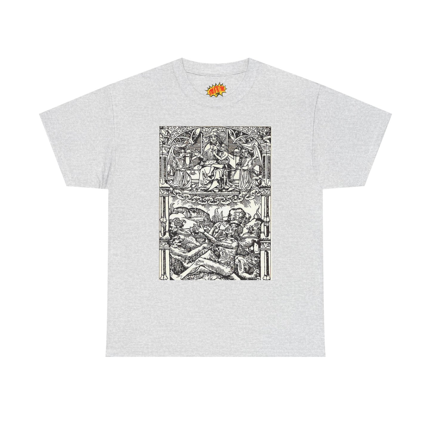 Good and Evil - Malleus Maleficarum, 1487. Heavy Cotton Tee *Many Sizes/Colors*