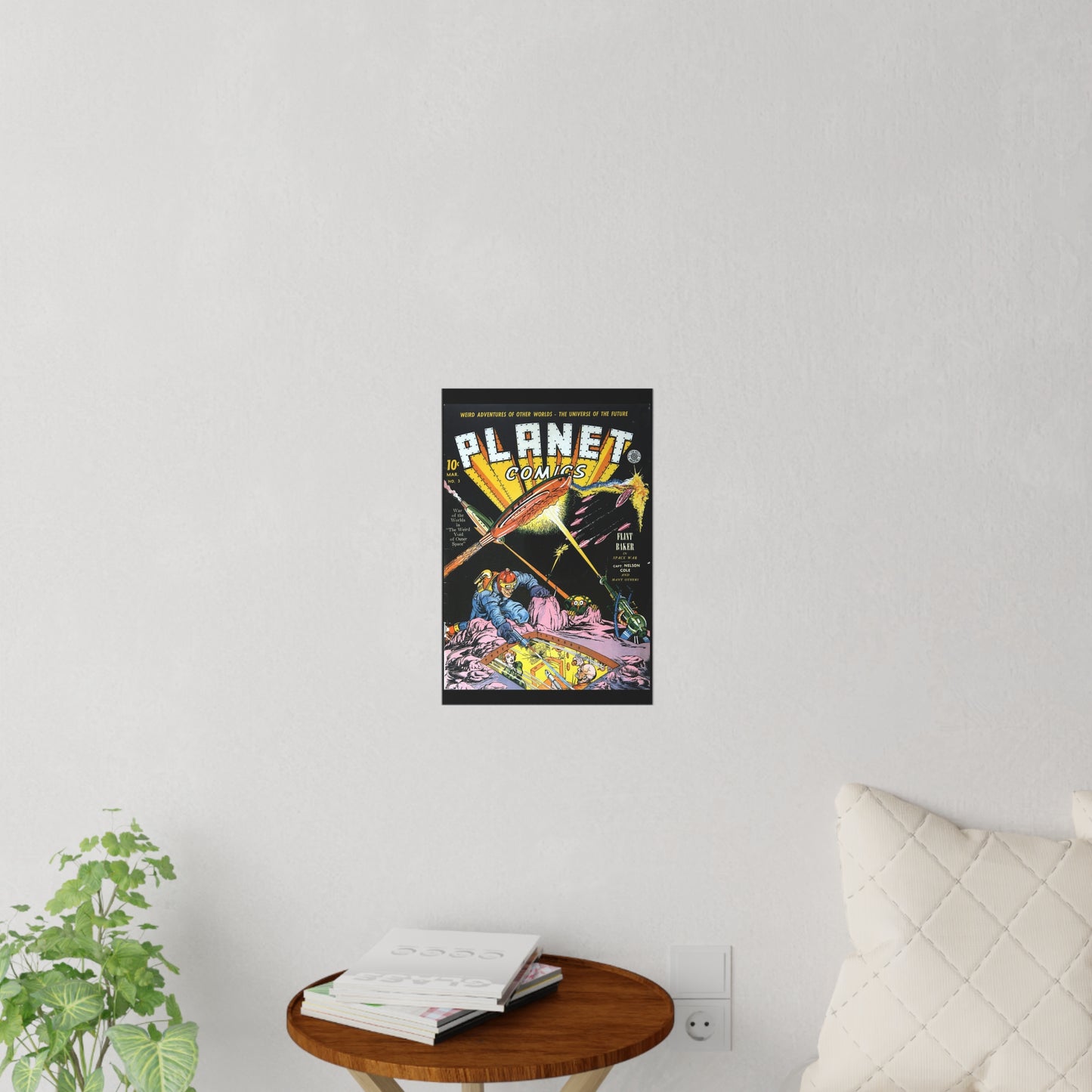 Planet Comics #3 Wall Decals