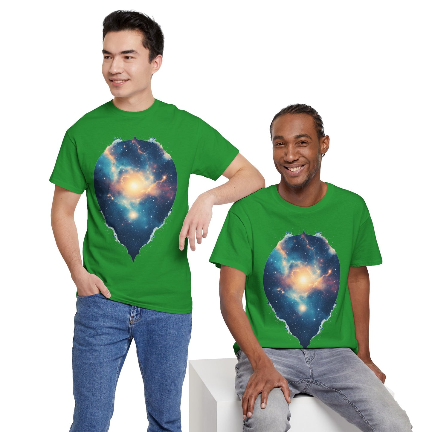 Nebula Graphic Space Art Tee Shirt *Multiple Colors*