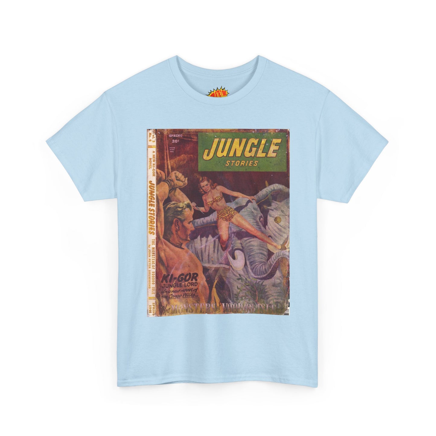 Jungle Stories Vol 3 No. 6 Comic Tee Shirt *Multiple Colors*