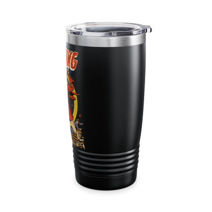 Exciting Comics #53 feat. Miss Masque Ringneck Tumbler - 20oz