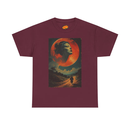 Traveller w/Blood Moon Cloud Woman T-Shirt