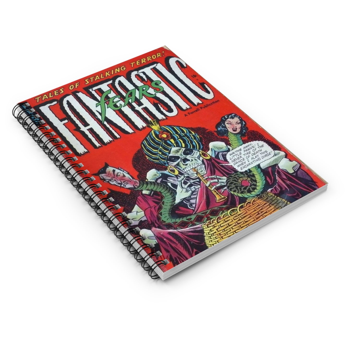 Fantastic Fears September Spiral Notebook
