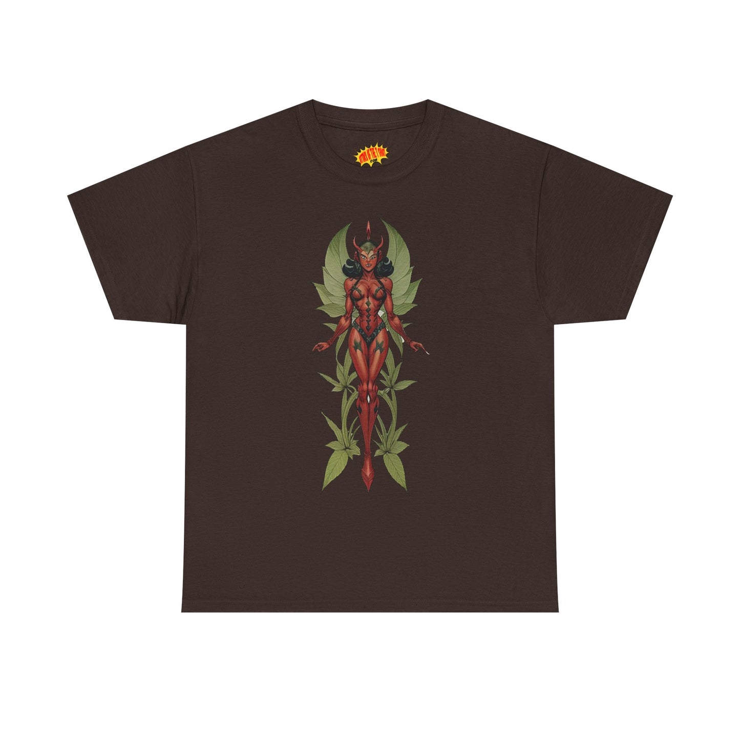 Flower Succubus Woman Fantasy Nature T-Shirt *Multiple Colors*