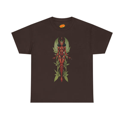 Flower Succubus Woman Fantasy Nature T-Shirt
