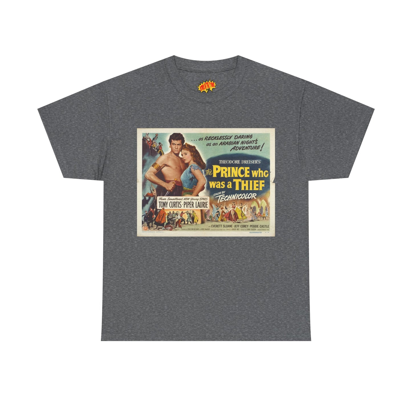 The Prince Who was a Thief Movie Poster T-Shirt *Multiple Colors*