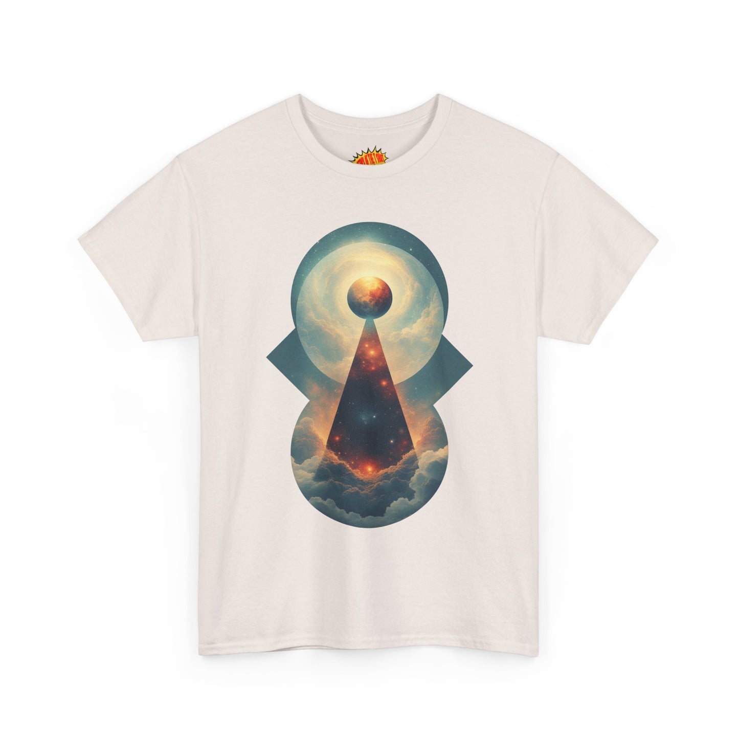 Geometric Galaxy Graphic Space Art Tee Shirt *Multiple Colors*