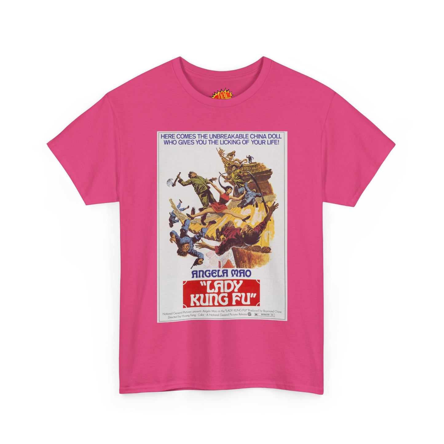 Lady Kung-Fu Movie Poster T-Shirt *Multiple Colors*