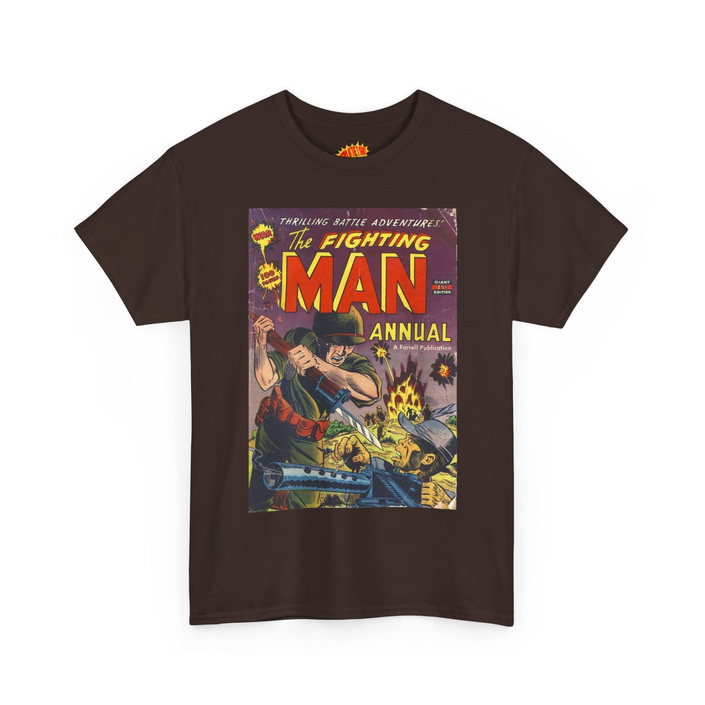 The Fighting Man Annual Comic Tee Shirt *Multiple Colors*