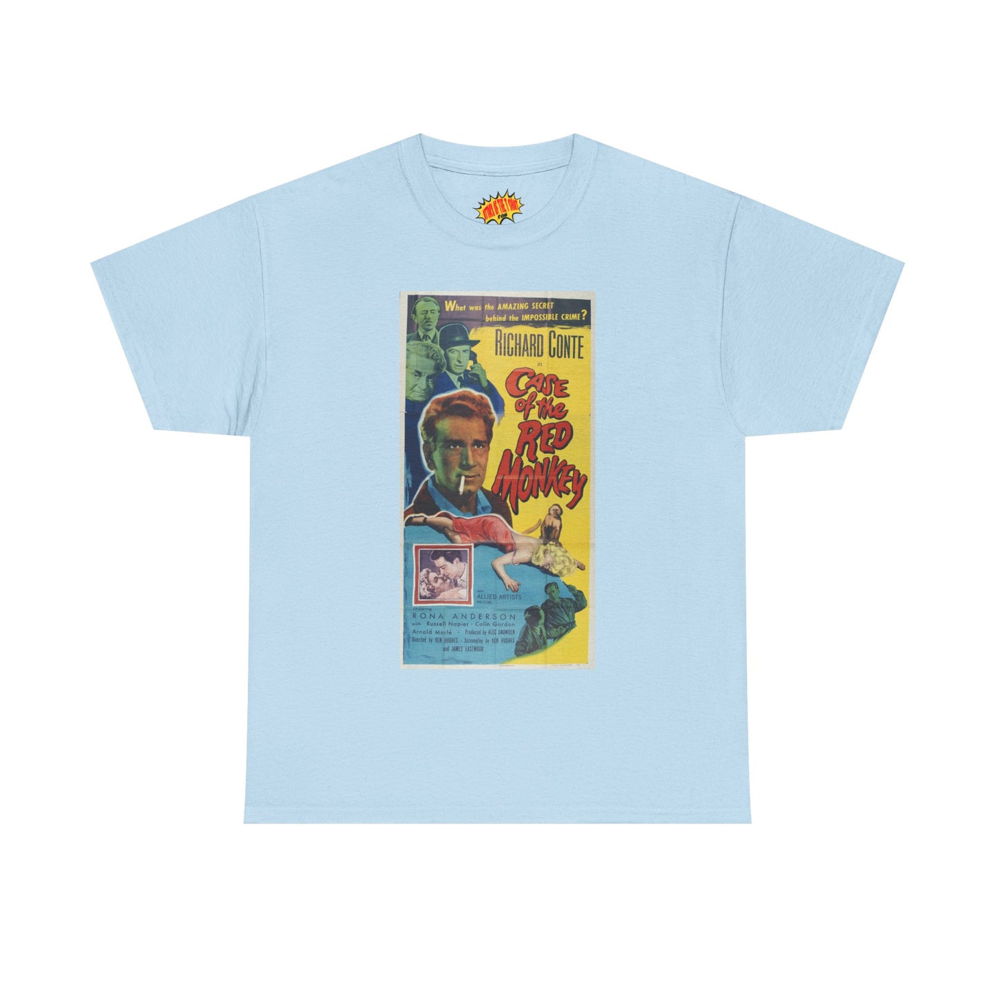 Case of the Red Monkey Movie Poster T-Shirt *Multiple Colors*