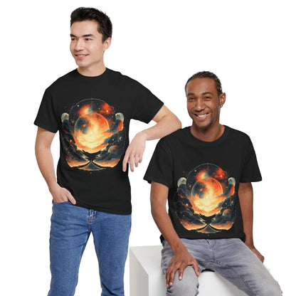 Moonscape w/Clouds Graphic Tee Shirt