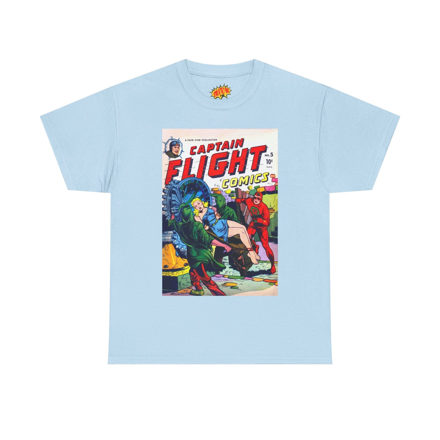 Captain Flight No. 5 Comic Tee Shirt *Multiple Colors*