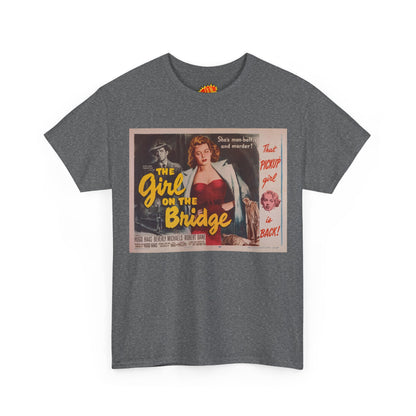 The Girl on the Bridge Movie Poster T-Shirt