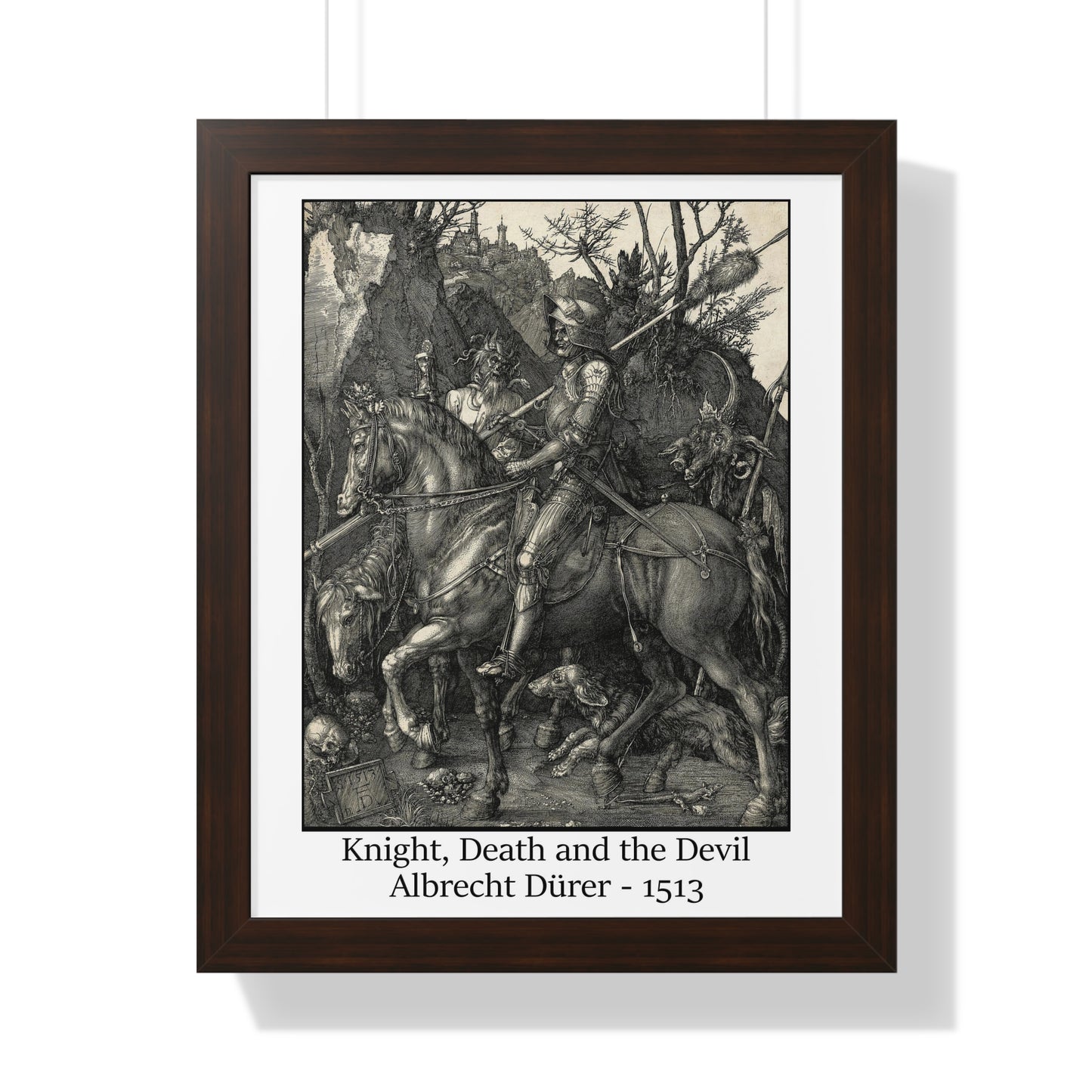 Knight, Death and the Devil - Albrecht Durer, 1513.