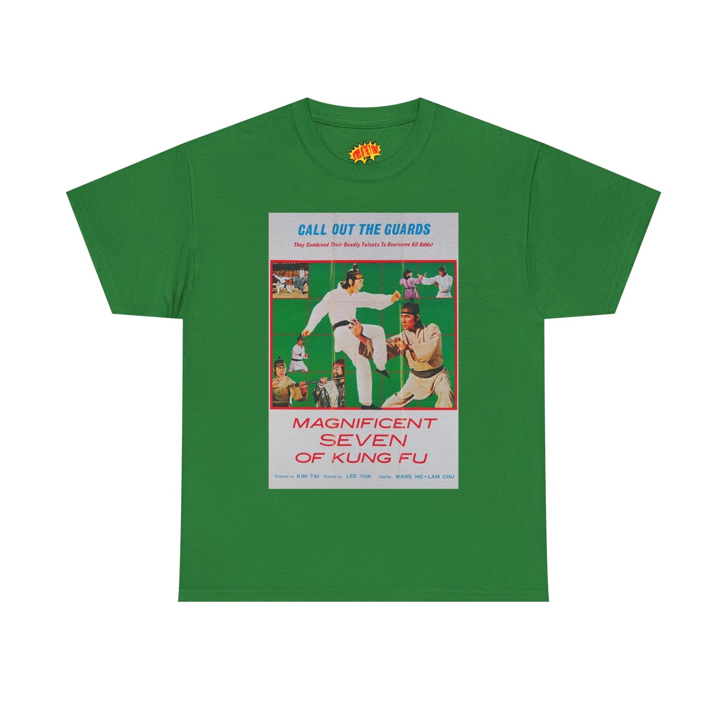 Magnificent Seven of Kung-Fu Movie Poster T-Shirt *Multiple Colors*