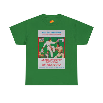 Magnificent Seven of Kung-Fu Movie Poster T-Shirt