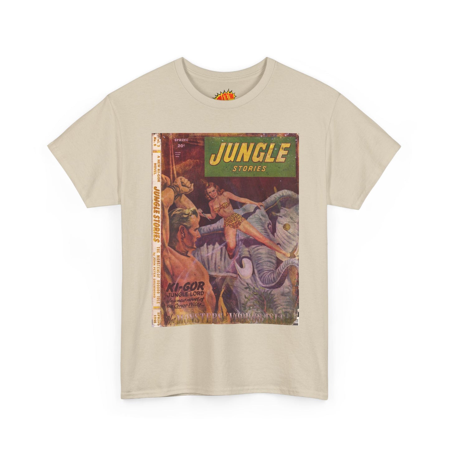 Jungle Stories Vol 3 No. 6 Comic Tee Shirt *Multiple Colors*