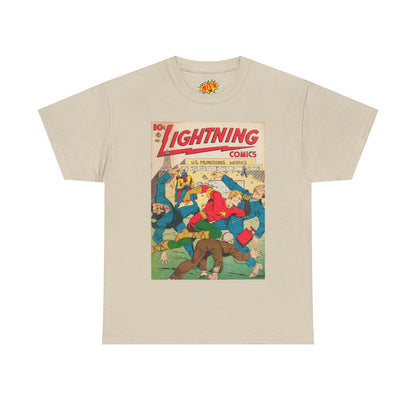 Lightning Comics Dec. Comic Tee Shirt