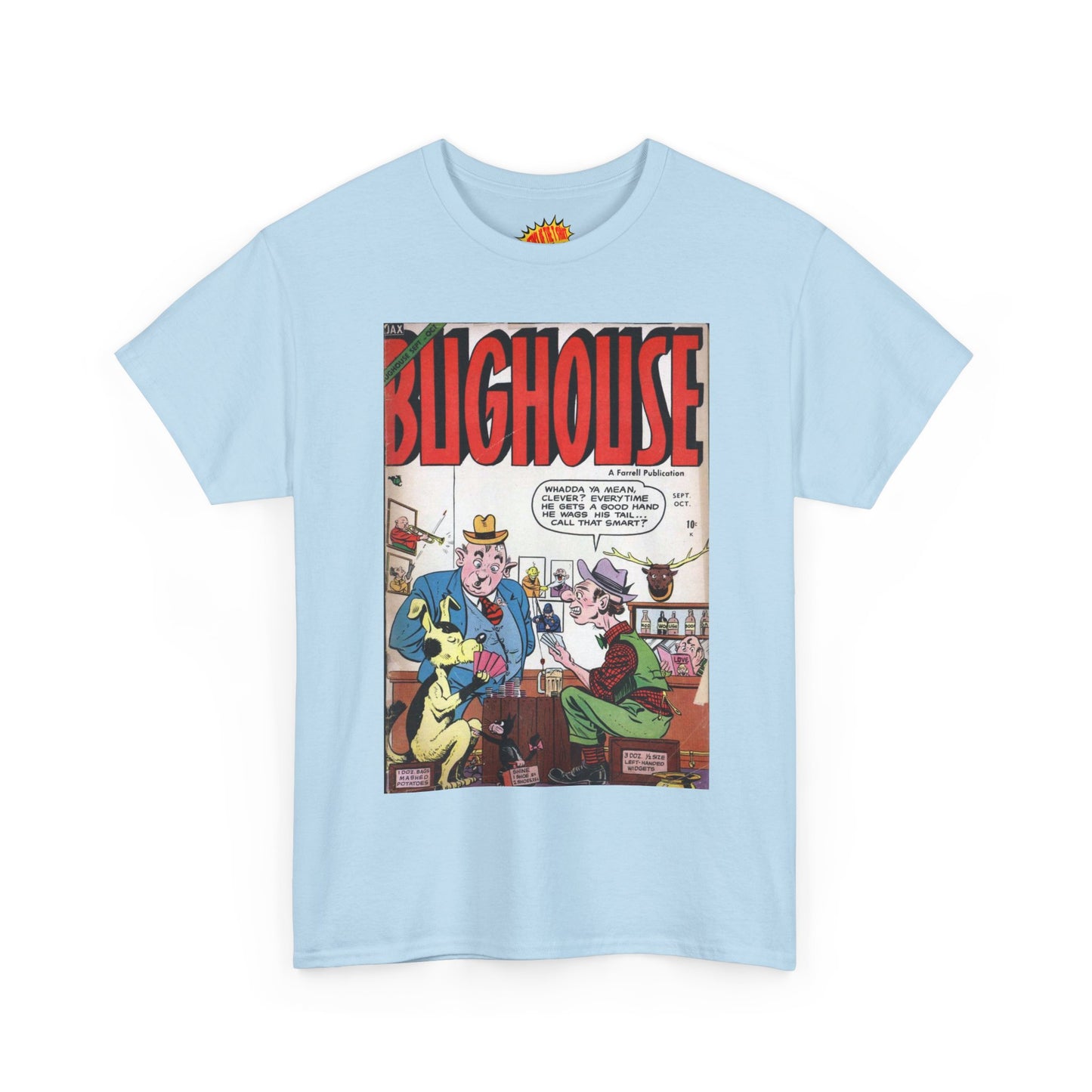 Bughouse September - October Comic Tee Shirt *Multiple Colors*