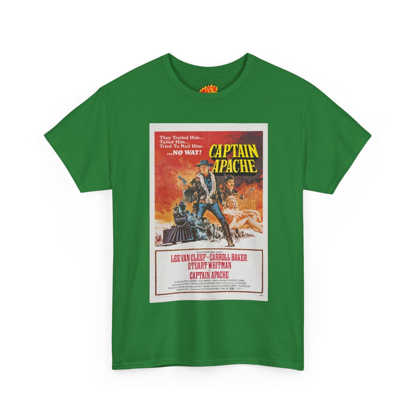 Captain Apache Movie Poster T-Shirt *Multiple Colors*