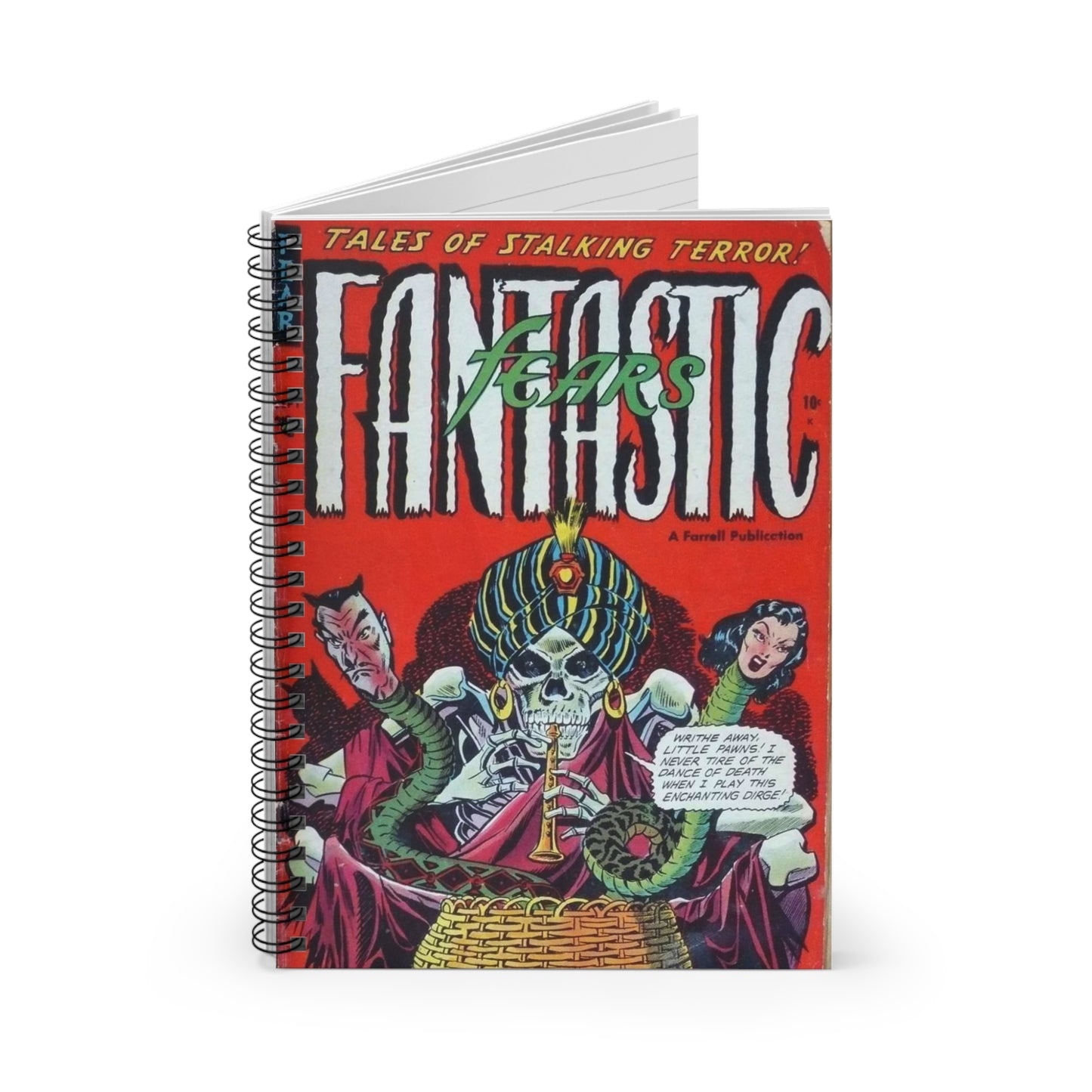 Fantastic Fears September Spiral Notebook