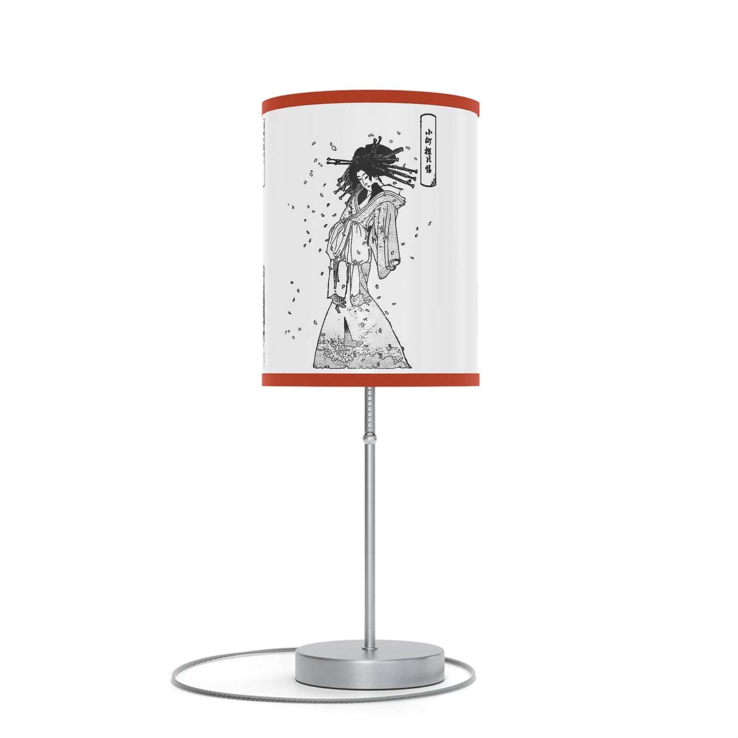 Japanese Woodcut Lamp