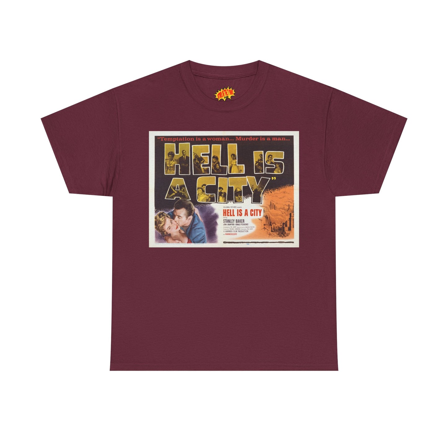 Hell is a City Movie Poster T-Shirt *Multiple Colors*