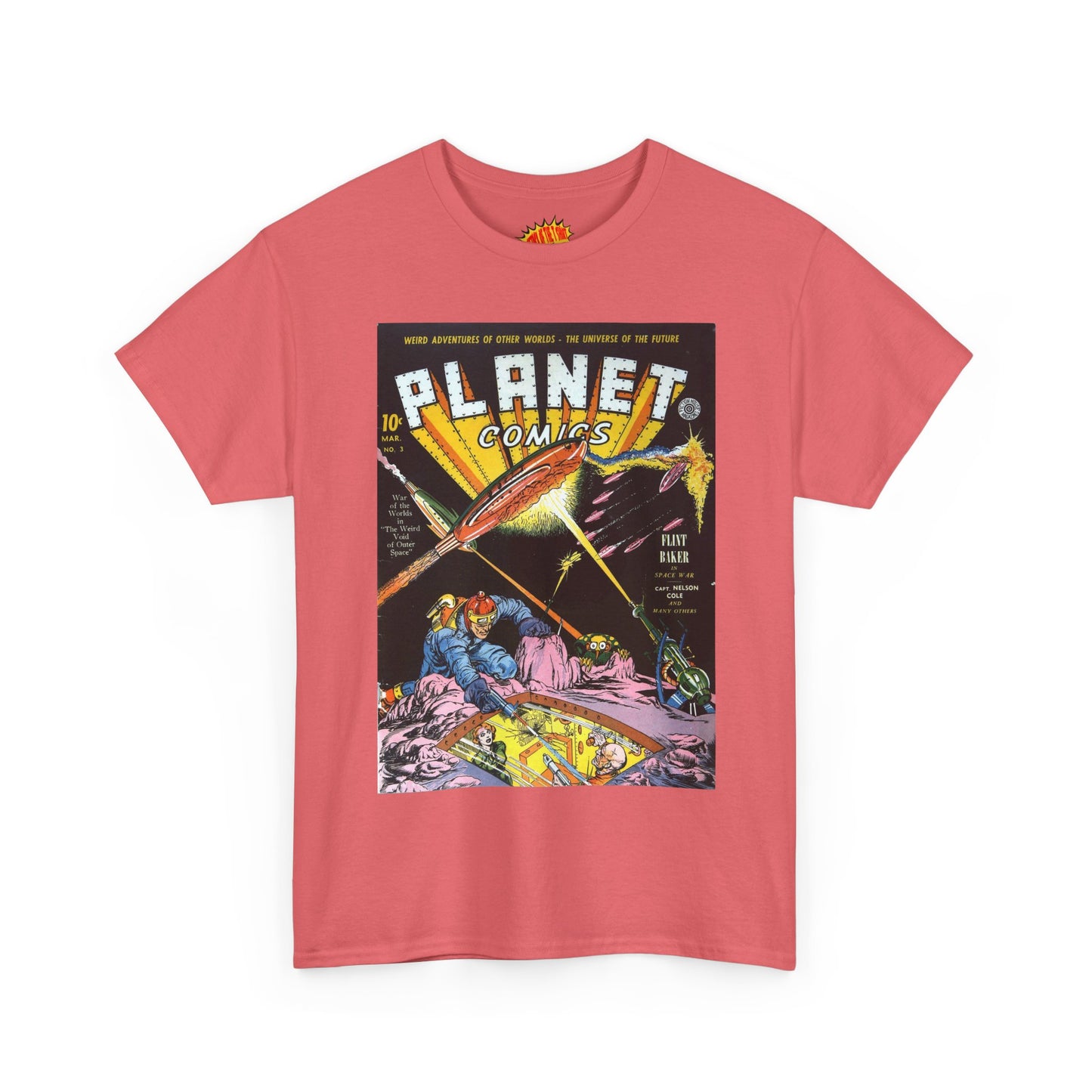 Planet Comics #3 - Heavy Cotton Tee *Light Colors*