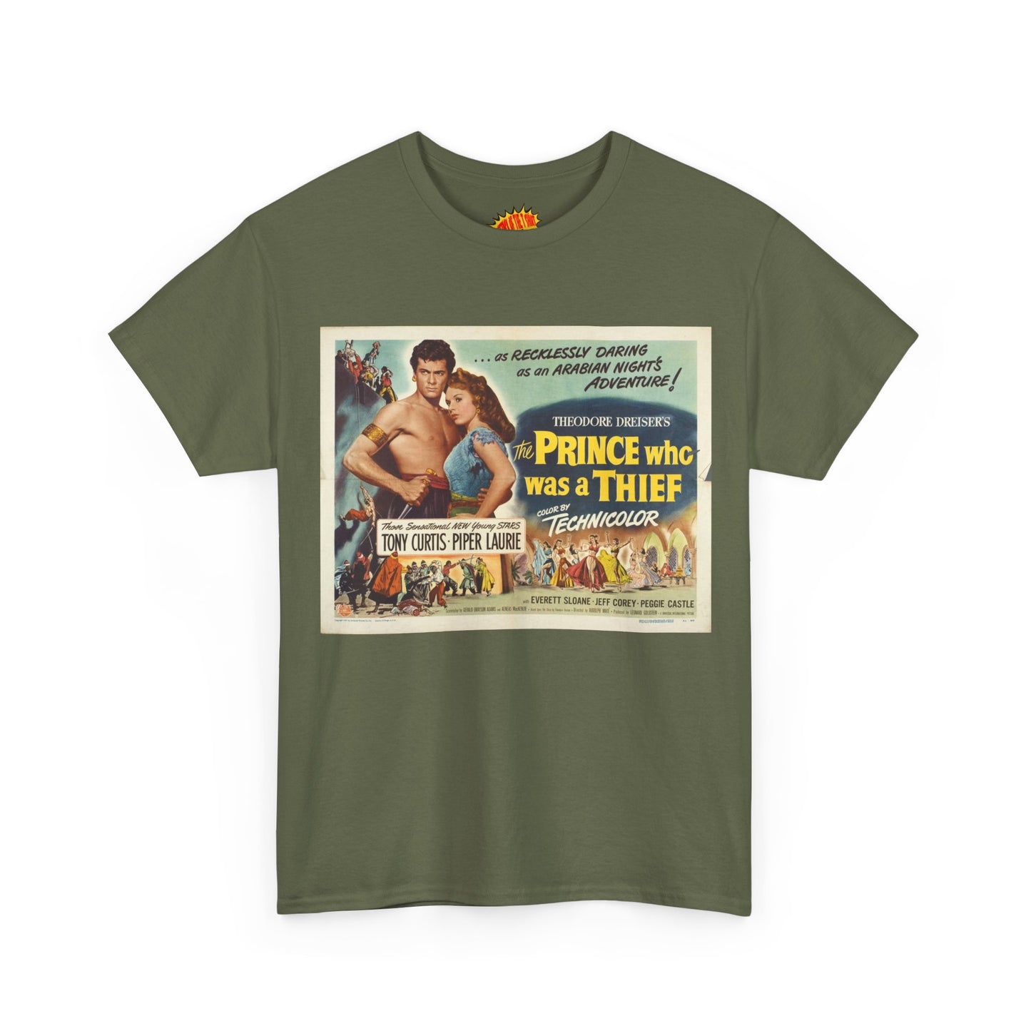 The Prince Who was a Thief Movie Poster T-Shirt *Multiple Colors*