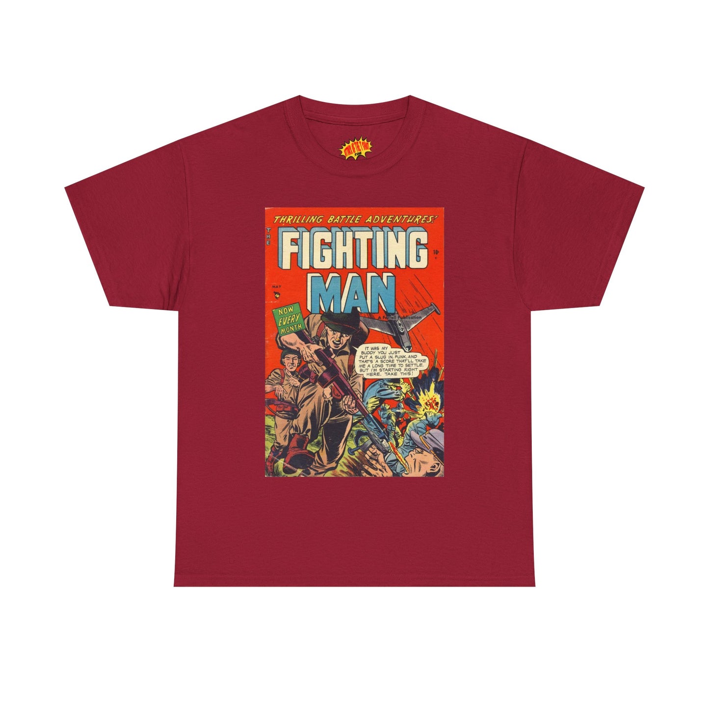 The Fighting Man May Comic Tee Shirt *Multiple Colors*