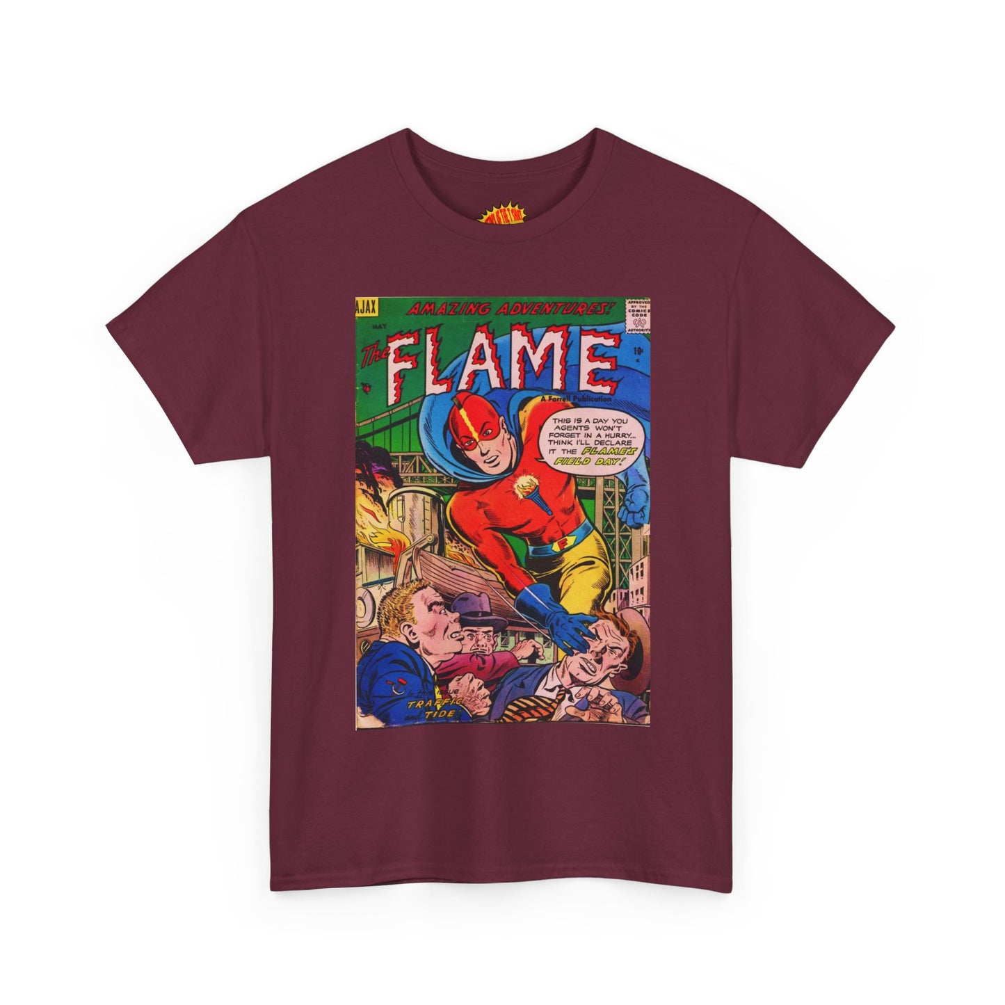 The Flame May Comic Tee Shirt *Multiple Colors*
