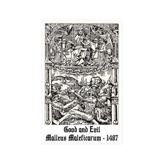 Good and Evil - Malleus Maleficarum, 1487 - Many Sizes Available