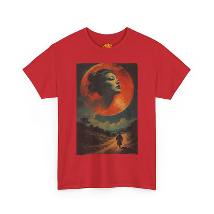 Traveller w/Blood Moon Cloud Woman T-Shirt