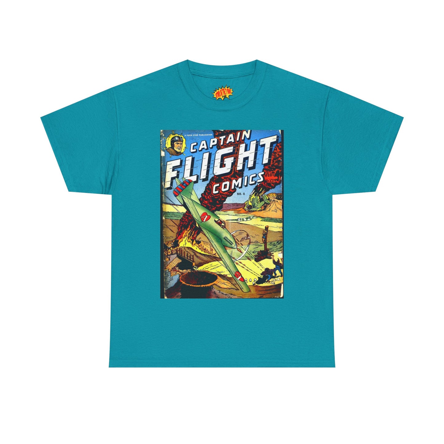 Captain Flight No. 6 Comic Tee Shirt *Multiple Colors*
