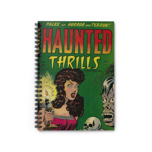 Haunted Thrills June Comic Cover Notebook
