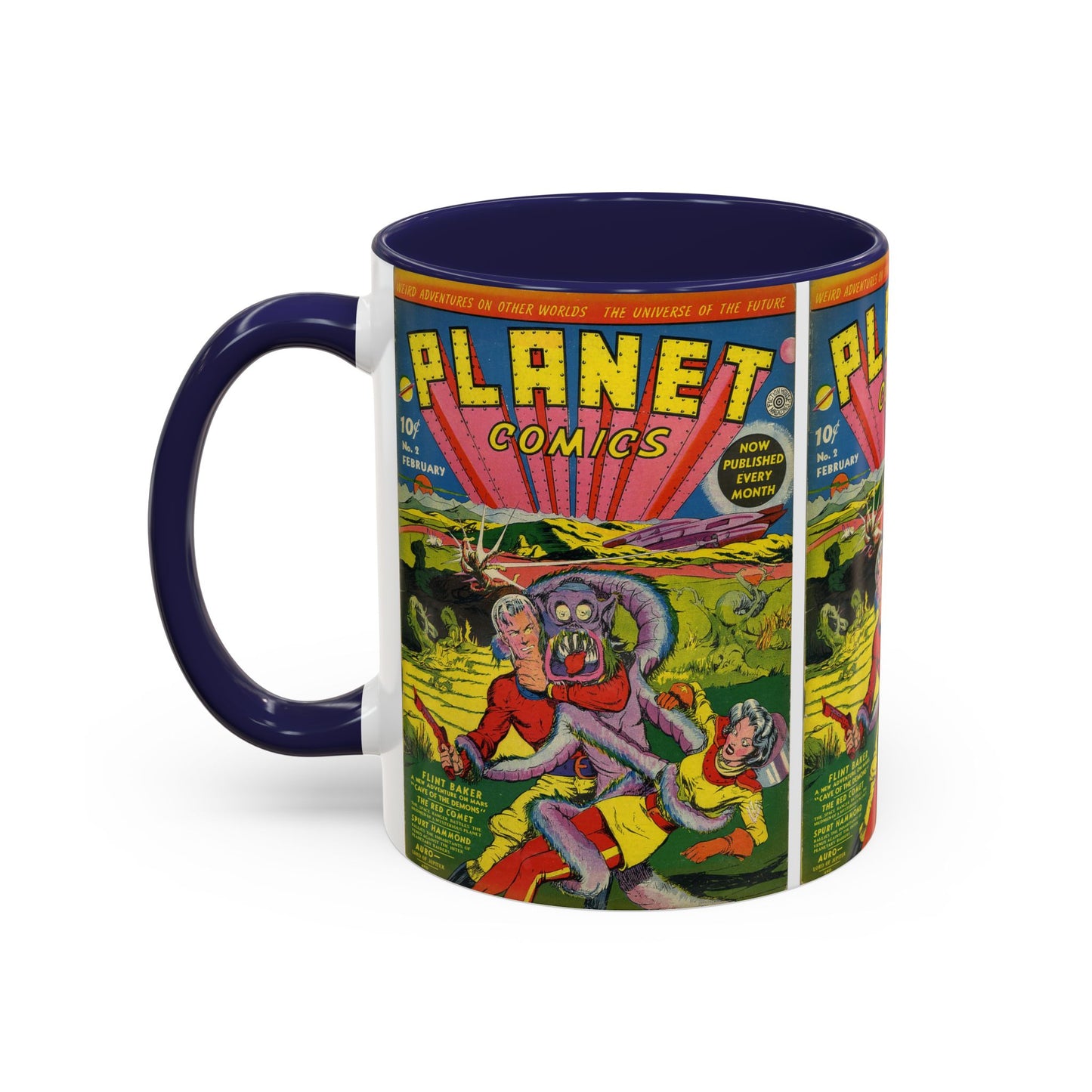 Planet Comics #2 Mug, 11oz