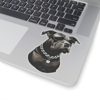 Dog with Sunglasses Stickers