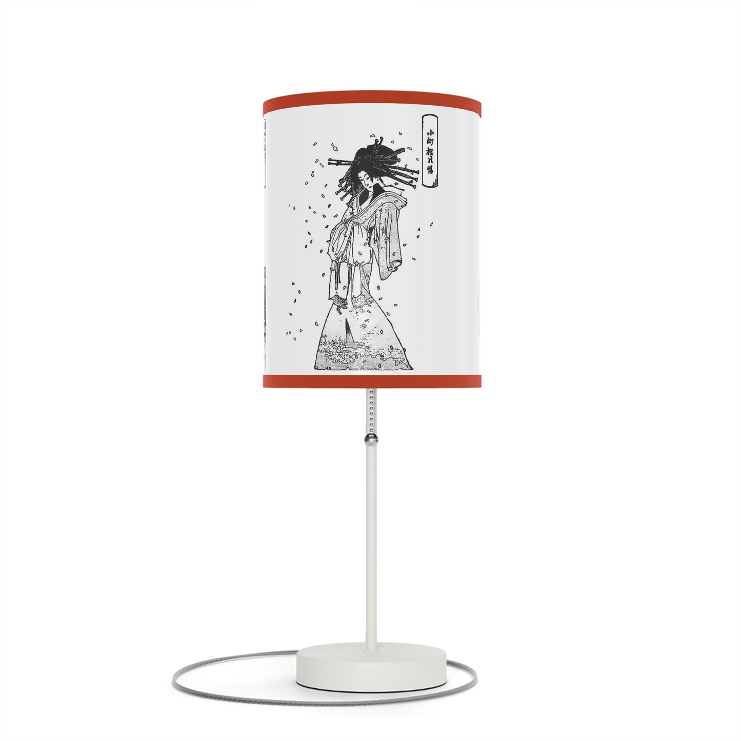 Japanese Woodcut Lamp