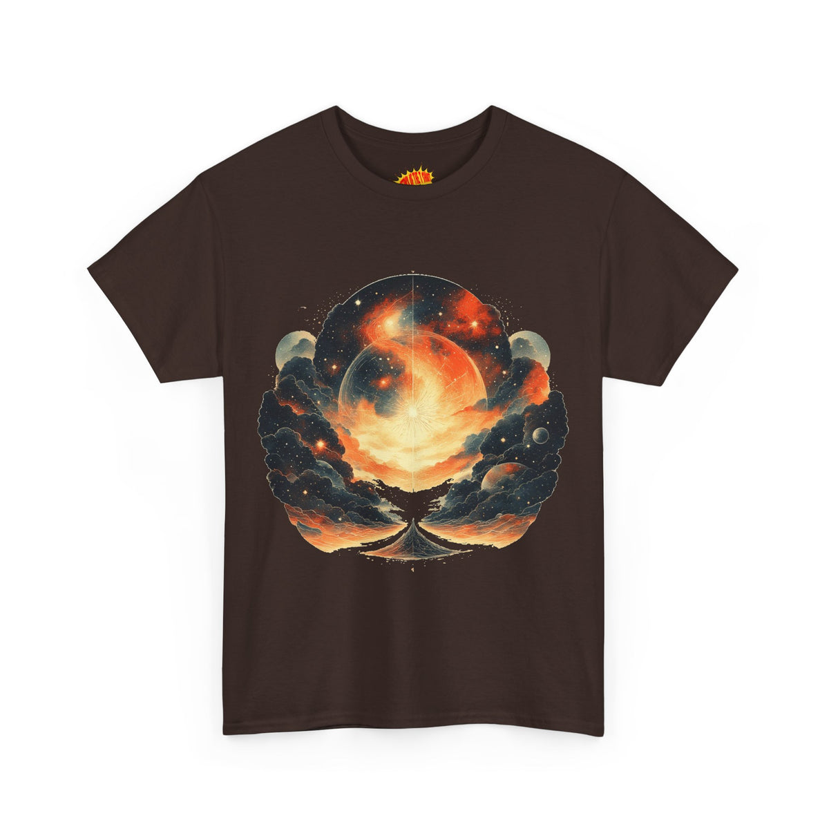 Moonscape w/Clouds Graphic Tee Shirt