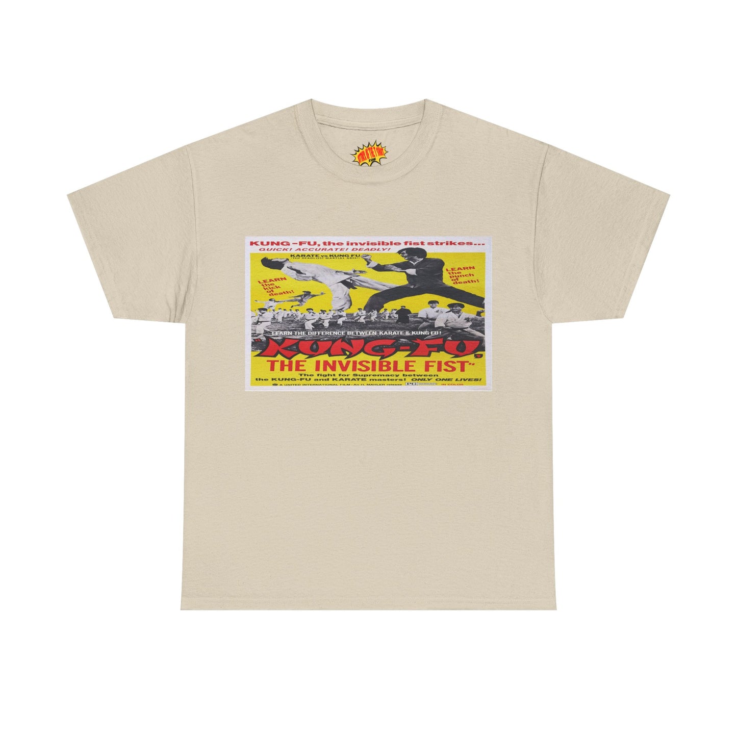 Kung Fu The Invisible Fist Movie Poster T-Shirt *Multiple Colors*